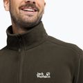 Men's fleece sweatshirt Jack Wolfskin Taunus 200 Full Zip obsidian moss 4
