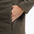 Men's fleece sweatshirt Jack Wolfskin Taunus 200 Full Zip obsidian moss 6