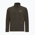 Men's fleece sweatshirt Jack Wolfskin Taunus 200 Full Zip obsidian moss 7