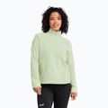 Women's fleece sweatshirt Jack Wolfskin Taunus 100 Half Zip melon