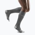 CEP Ultralight grey/light grey men's compression running socks 4