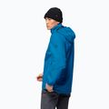 Jack Wolfskin men's Stormy Point rain jacket blue 1111141_1361 2