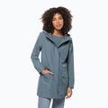 Jack Wolfskin Cape York Paradise grey women's mackintosh 1111244_6167