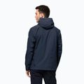 Jack Wolfskin men's hardshell jacket Pack & Go Shell navy blue 1111503_1010 2