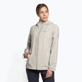 Jack Wolfskin women's hardshell jacket Pack & Go Shell grey 1111514_6260
