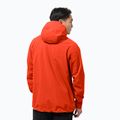 Jack Wolfskin men's hardshell jacket Highest Peak orange 1115131_3017 2