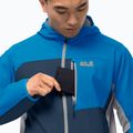 Jack Wolfskin Eagle Peak II men's softshell jacket blue 1306911_1361 3