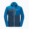 Jack Wolfskin Eagle Peak II men's softshell jacket blue 1306911_1361 5