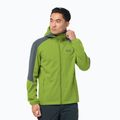 Jack Wolfskin Go Hike men's softshell jacket green 1306921_4073