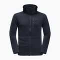 Jack Wolfskin women's Modesto fleece sweatshirt navy blue 1706253_1010 8