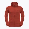 Jack Wolfskin men's Modesto fleece sweatshirt red 1706492_3740 6