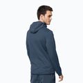 Jack Wolfskin men's Hydro Grid fleece sweatshirt navy blue 1710001_1383 2