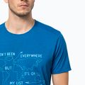 Jack Wolfskin men's trekking t-shirt Pack & Go Travel blue 1808551_1361 3