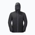 Jack Wolfskin men's rain jacket Wisper Ins black 8