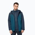 Jack Wolfskin men's 3-in-1 jacket Taubenberg blue 1115311_4133_006