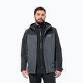 Jack Wolfskin men's jacket Taubenberg 3In1 phantom 3