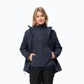 Jack Wolfskin women's Moonrise 3In1 jacket night blue 3