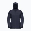 Jack Wolfskin women's Moonrise 3In1 jacket night blue 10