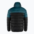 Jack Wolfskin men's down jacket Dna Tundra Down Hoody black-blue 1206612_4133_006 2
