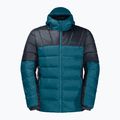 Jack Wolfskin men's down jacket Nebelhorn Down Hoody blue 1207141_4133 6