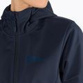 Jack Wolfskin women's softshell jacket Windhain Hoody navy blue 1307481_1010 5