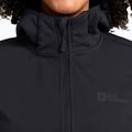 Women's softshell jacket Jack Wolfskin Windhain Hoody black 4