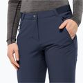 Jack Wolfskin women's softshell trousers Geigelstein Slim night blue 3