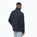 Jack Wolfskin men's Kingsway fleece sweatshirt navy blue 1709002 2