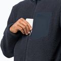Jack Wolfskin men's Kingsway fleece sweatshirt navy blue 1709002 4