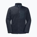 Jack Wolfskin men's Kingsway fleece sweatshirt navy blue 1709002 6