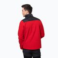 Jack Wolfskin men's Dna Grizzly fleece sweatshirt red 1709982 2