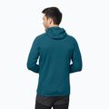 Men's Jack Wolfskin Hydro Grid Hooded FZ fleece sweatshirt blue 1710002 2