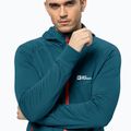 Men's Jack Wolfskin Hydro Grid Hooded FZ fleece sweatshirt blue 1710002 3