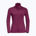 Jack Wolfskin women's Peak Grid Fleece sweatshirt purple 1710351_1014_005 8