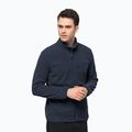 Jack Wolfskin men's Beilstein fleece sweatshirt navy blue 1710551