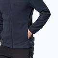 Jack Wolfskin men's Beilstein fleece sweatshirt navy blue 1710551 4