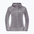 Jack Wolfskin women's Rotwand Hooded fleece sweatshirt grey 1710741 7