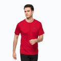 Jack Wolfskin men's trekking t-shirt Tech red 1807071_2206