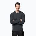 Jack Wolfskin men's trekking longsleeve T-shirt Infinite LS graphite 1808311