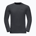 Jack Wolfskin men's trekking longsleeve T-shirt Infinite LS graphite 1808311 4