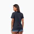 Jack Wolfskin women's trekking T-shirt Essential night blue 2