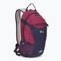 Jack Wolfskin Velocity 12 bicycle backpack maroon 2010302 2