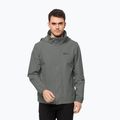 Jack Wolfskin men's Stormy Point 2L rain jacket green 1111142