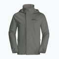 Jack Wolfskin men's Stormy Point 2L rain jacket green 1111142 9