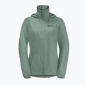 Jack Wolfskin women's Stormy Point 2L rain jacket green 1111202 10