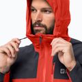 Jack Wolfskin men's Go Hike rain jacket red 1114051 5