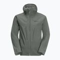 Jack Wolfskin men's rain jacket Kammweg 3L Jkt M green 1115831 11