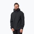 Jack Wolfskin men's rain jacket Elsberg 2.5L black 1115881_6000_003