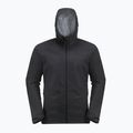 Jack Wolfskin men's rain jacket Elsberg 2.5L black 1115881_6000_003 6