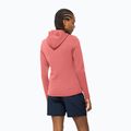 Women's trekking jacket Jack Wolfskin Modesto Hooded pink 1706254 2